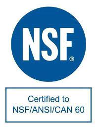 Tiêu chuẩn NSF/ANSI/CAN 60 của hoá chất xử lý nước