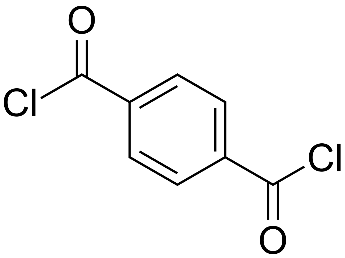 Terephthaloyl chloride C8H4Cl2O2