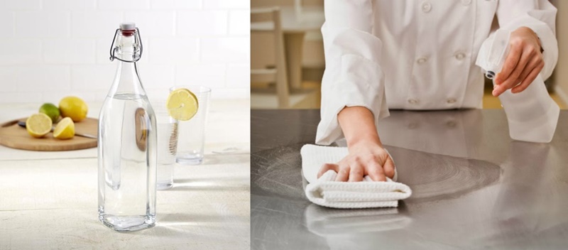 Giấm trắng có thể tẩy rỉ sét