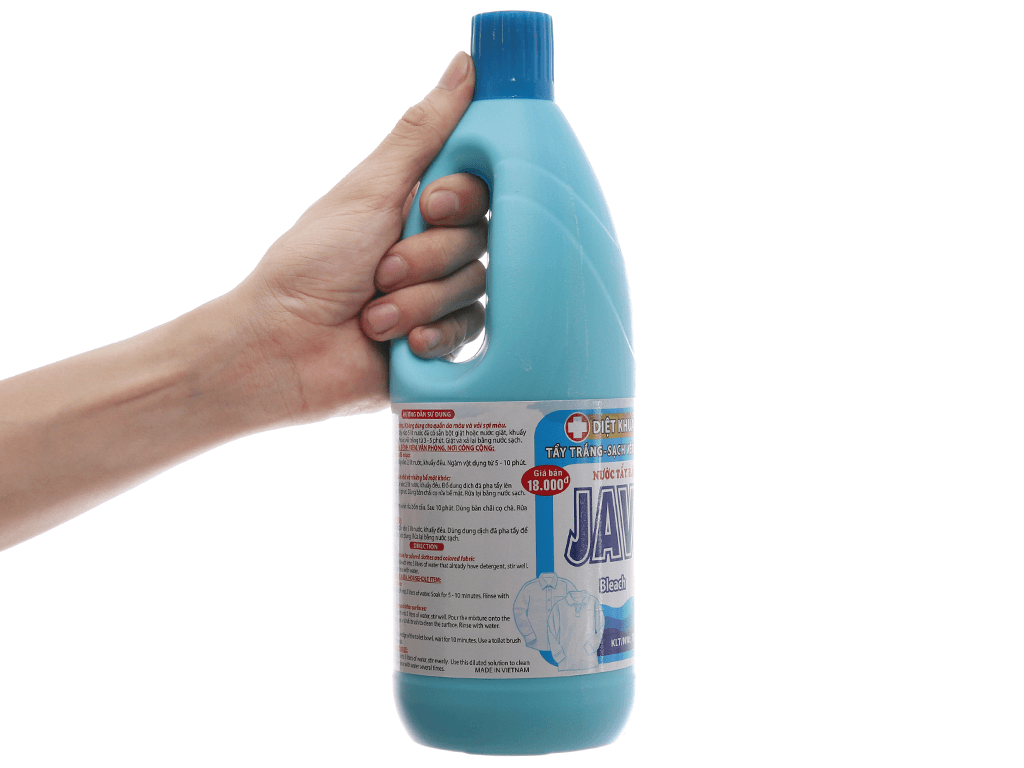 Các nồng độ nước Javen thường được dùng