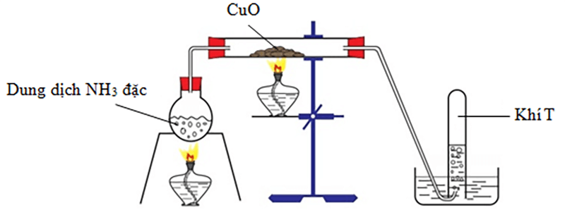 NH3 và CuO đun nóng