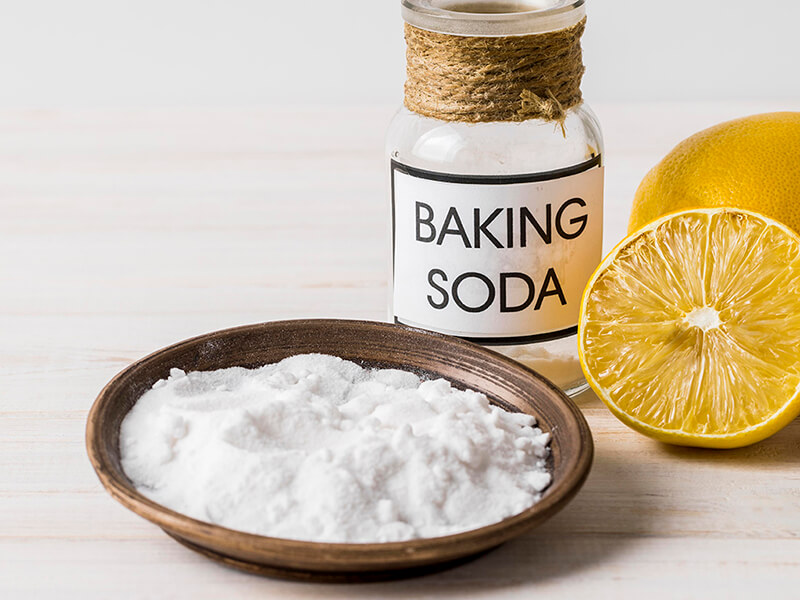 Có thể dùng Baking soda