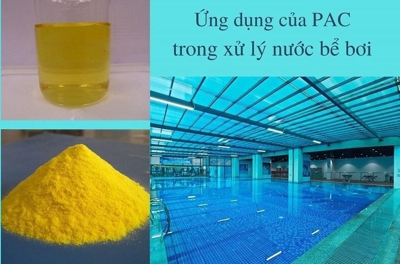 Xử lý trợ lắng khu vực bể bơi 