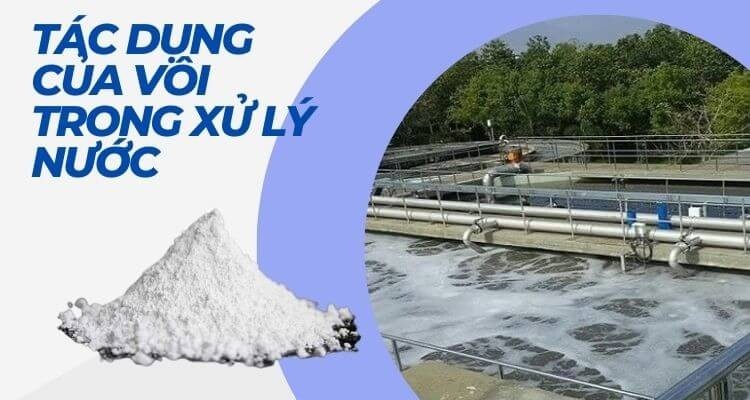 Xút vôi ứng dụng trong xử lý nước thải